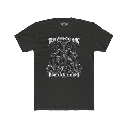 Dead World Clothing  'Bow to Nothing' Dark Gothic Graphic Shirt