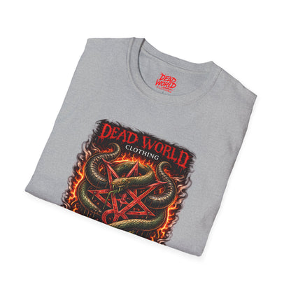 Dead World Clothing ("Sin Incarnate") Serpent Crest Graphic Tee