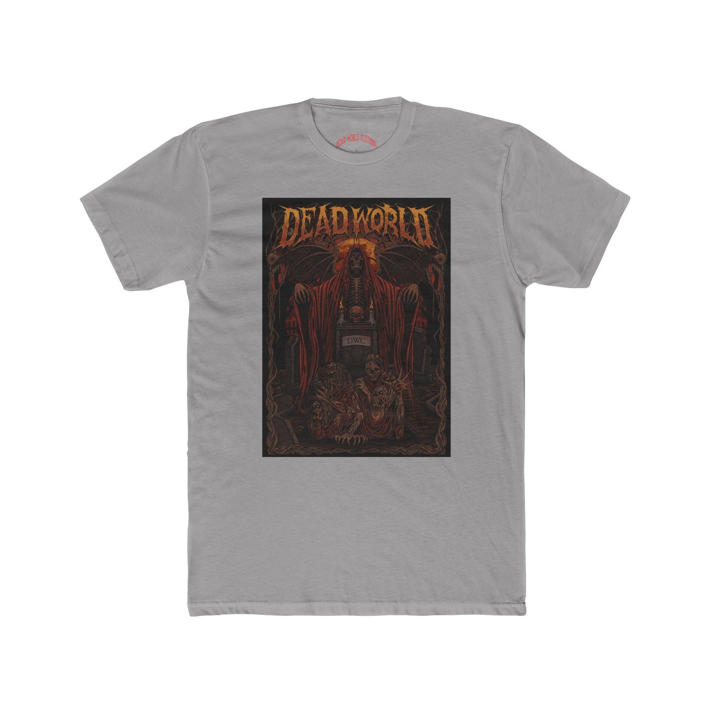 Dead World - Men's Cotton Crew Tee