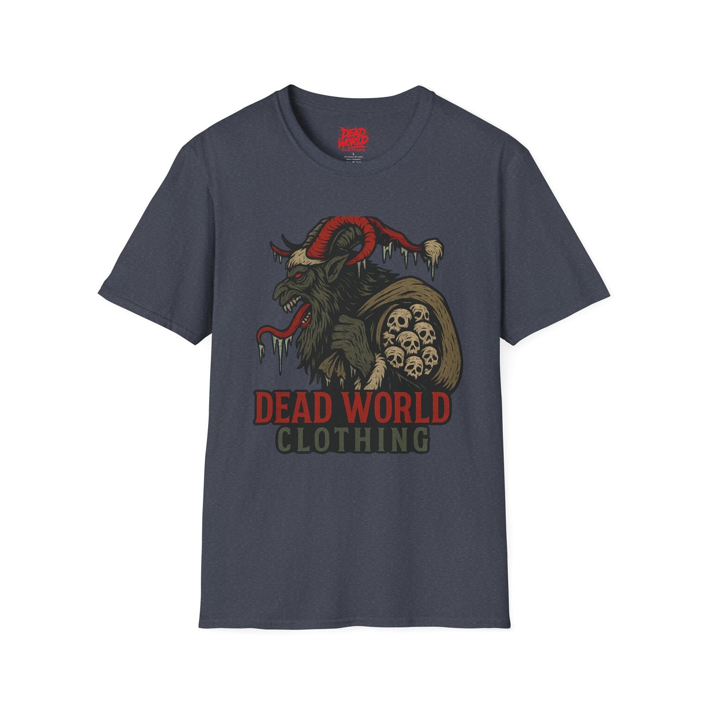 Skull Jester T-Shirt — Dead World Clothing Gothic Tee