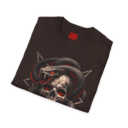Skull & Snake Graphic T-Shirt