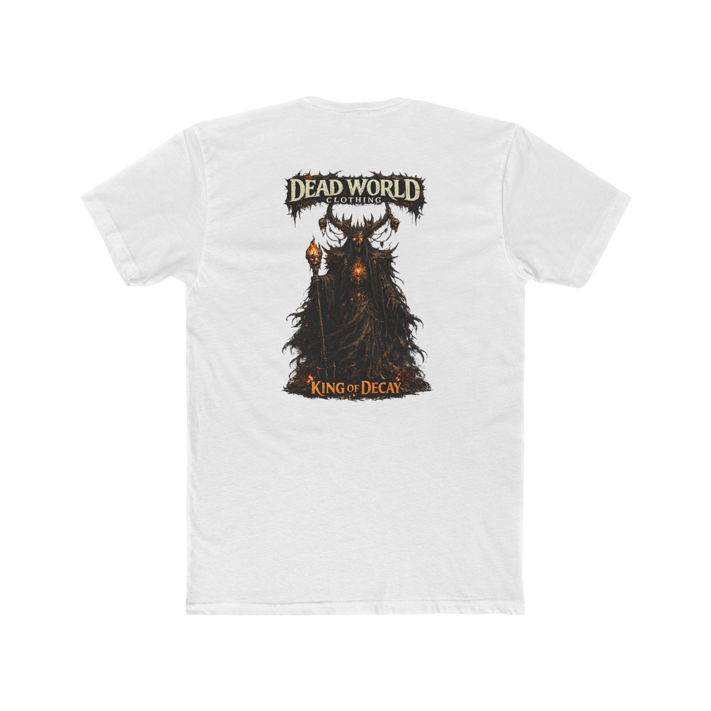 Dead World Clothing "King of Decay" T‑Shirt — Gothic Horror Graphic Tee