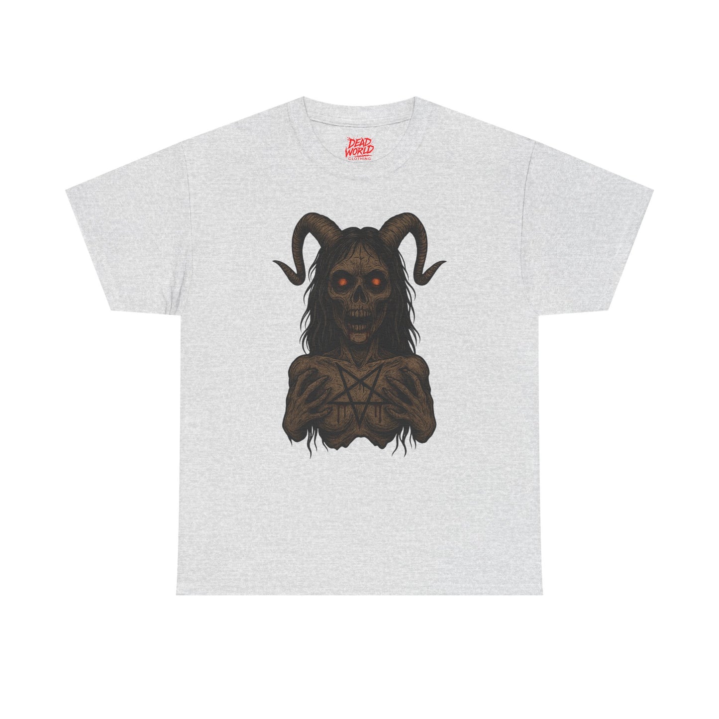 Occult Dark Goat Demon T-Shirt — Horror Graphic Tee