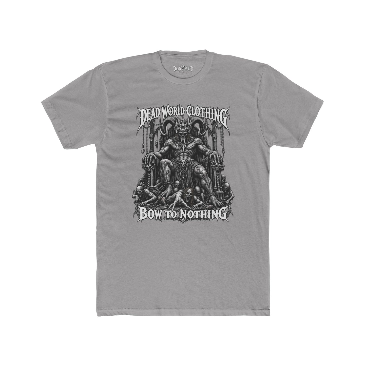 Dead World Clothing  'Bow to Nothing' Dark Gothic Graphic Shirt