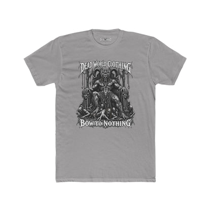Dead World Clothing  'Bow to Nothing' Dark Gothic Graphic Shirt