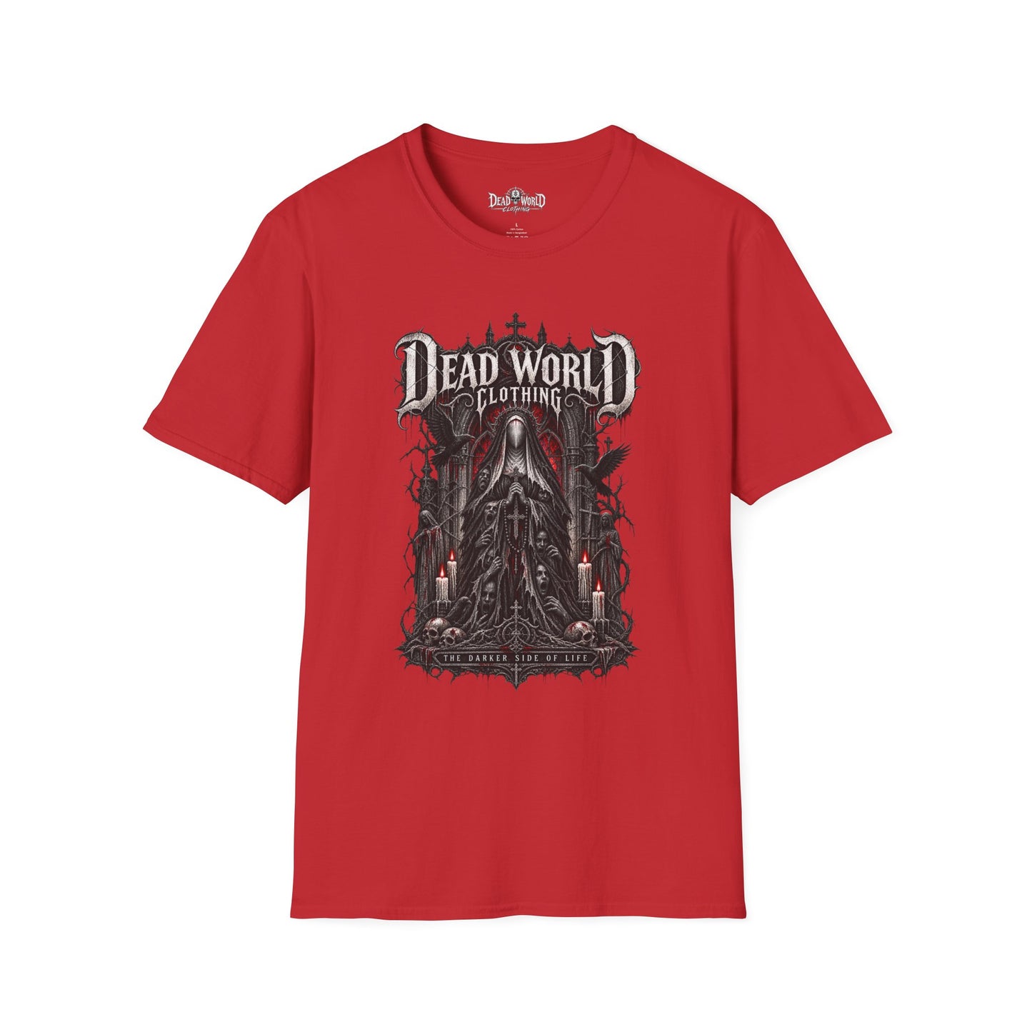 Dead World Clothing Gothic Graphic T-Shirt —Mother of the Hollow Tee