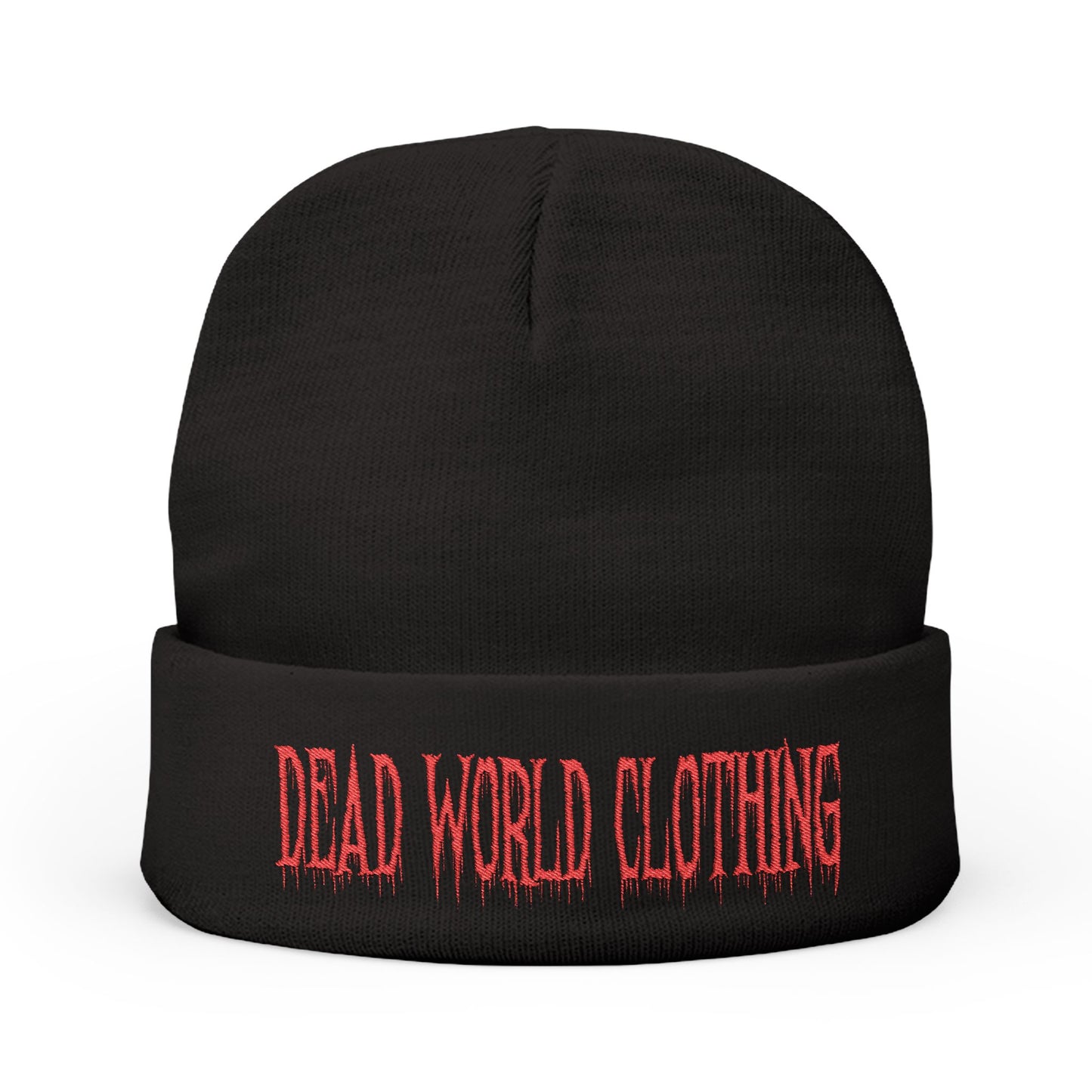 Knit Beanie (Embroidery) - Dead World Clothing